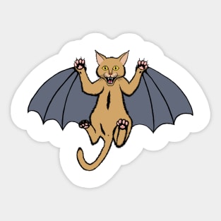 vampire cat Sticker